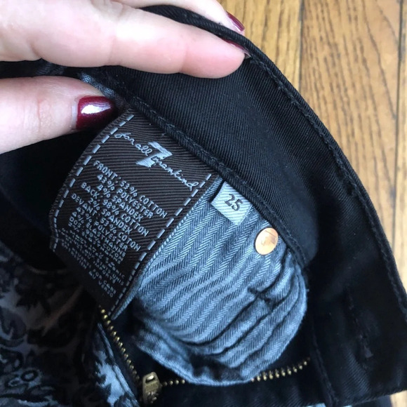 7 for all mankind floral jeans - Picture 3 of 4